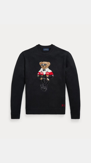 Sweater Polo Ralph Lauren Polo bear sweatshirt Negro