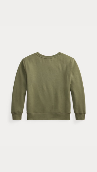 Poleron Ralph Lauren Bear Logo Verde