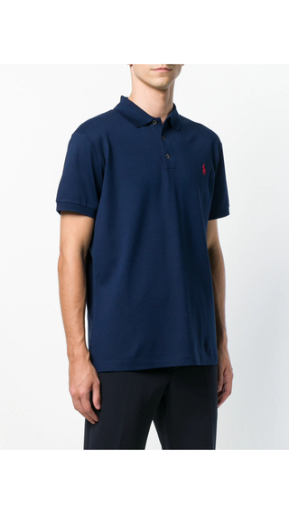 Chomba Polo Ralph Lauren classic fit polo tee shirt Azul
