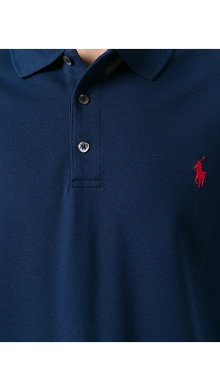 Chomba Polo Ralph Lauren classic fit polo tee shirt Azul