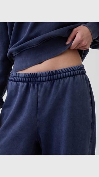 Pantalon Gap relax straight legs sweatpants Azul