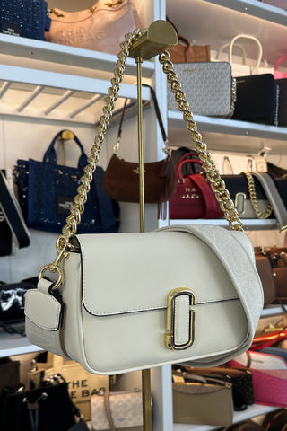 Cartera Marc Jacobs The Shoulder Cloud white L