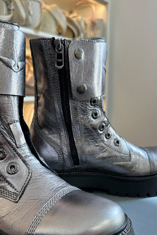 Botín Zadig & Voltaire Joe Fast Vintage Metal Gun