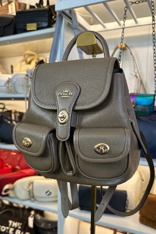 Mochila Coach Hadley Backpack Cafe