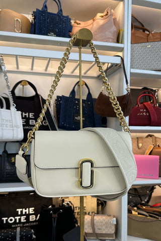 Cartera Marc Jacobs The Shoulder Cloud white L