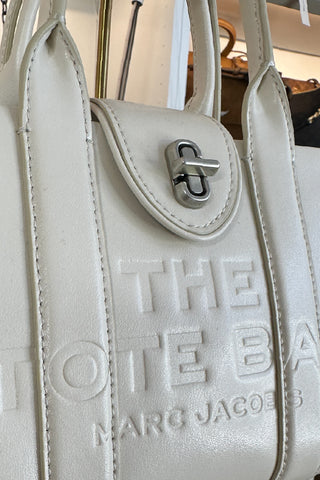 Tote Marc Jacobs Turnlock Crossbody The Tote Bag Cloud White