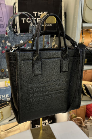 Tote Marc Jacobs medium Black The Pebble Leather Standard Supply