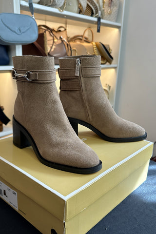 Botines Michael kors CARSON HEELED BOOTIE  LEATHER  driftwood