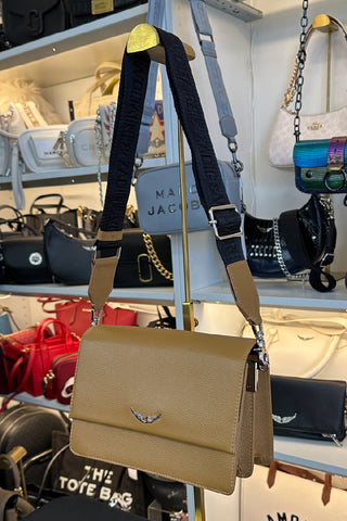 Tote Zadig & Voltaire Lolita Wings Grained Leather Heritage