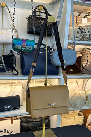Tote Zadig & Voltaire Lolita Wings Grained Leather Heritage