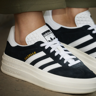 ZAPATILLAS ADIDAS GAZELLE BOLD W BLACK-WHITE