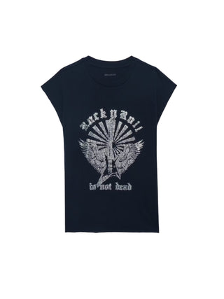 Polera Zadig & Voltaire Cloe HC Guitar Wings Encre