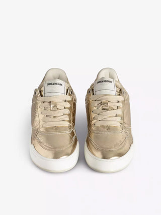 Zapatillas Zadig & Voltaire Wings Vintage Metal Graffiti Gold