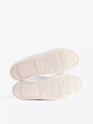 Zapatillas Zadig & Voltaire Wings Vintage Metal Graffiti Gold