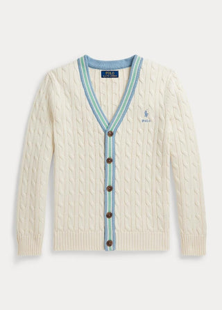 Sweater Polo Ralph Lauren Classics Cream Multi White
