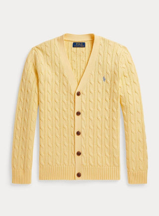 Sweater Polo Ralph Lauren Cárdigan Yellow