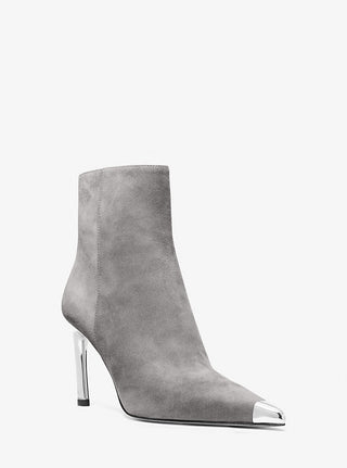Botines Michael Kors Kasia Heeled Bootie Gris