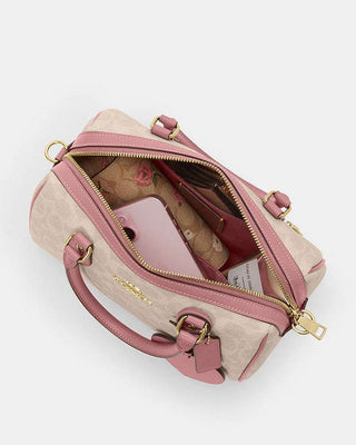 Cartera Coach sand/peony