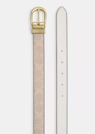 Cinturon Coach Cls Sig PVC Brown