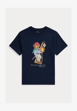 Polera Polo Bear Ralph Lauren Cotton Jersey Tee Navy