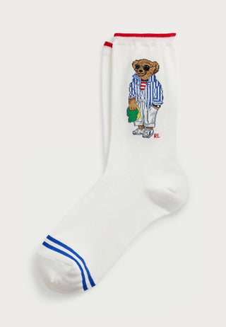 Calcetines Polo Bear Ralph Lauren White