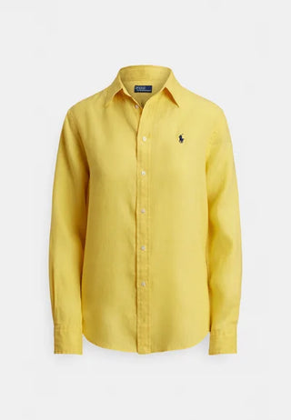 Camisa Polo Ralph Lauren Lino Amarillo