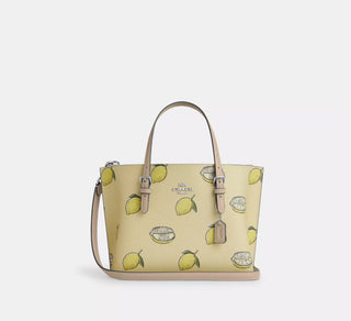 Tote Coach Mollie Pint Lemon Garden Glade Multi