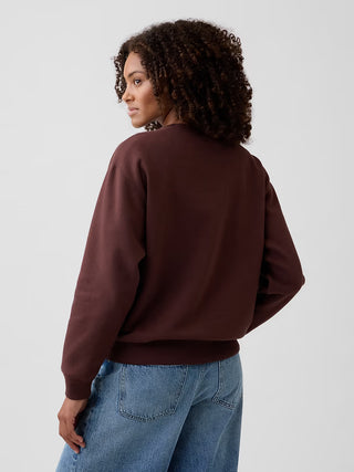 Sweatshirt Gap Logo Chocolate