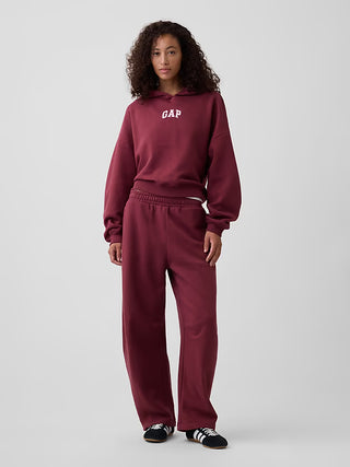 Hoodie Gap Ralaxed Mini-Logo Heather Purple