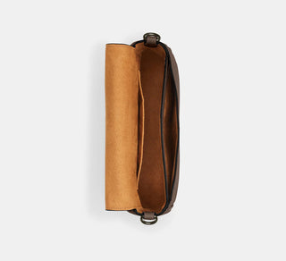 Cartera Coach Amelia Saddle Bag Im/Dark Stone