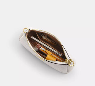 Cartera Coach Teri Shoulder Bag in Signature Canvas White/Chalk