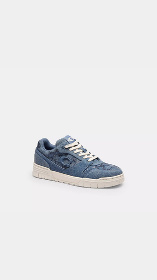 Zapatilla Coach Jeans Soho En Denim Signature