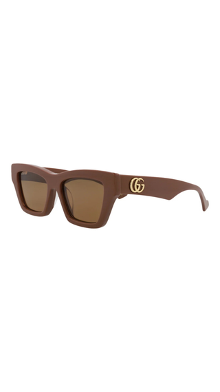 Lente Sol Gucci Café