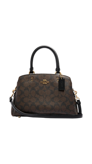 Cartera Coach Carryall Lillie Mini Café