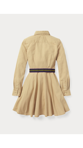 Shirtdress Ralph Lauren Belted Chino Beige