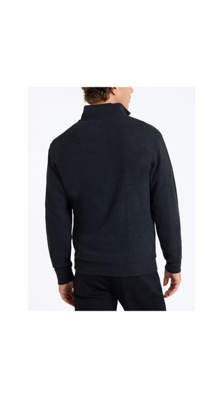 Poll Over Us Polo Quarter Zip Gris Hombre