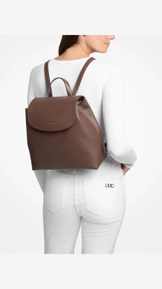 Mochila Michael Kors Maya Café