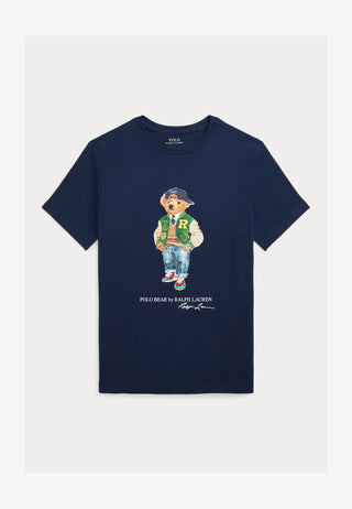 T-Shirt Polo Ralph Lauren Bear Navy