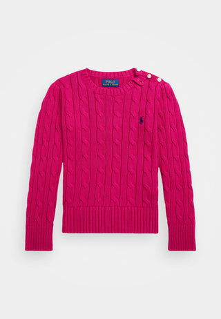 Sweater Cotton Polo Ralph Lauren Fucsia