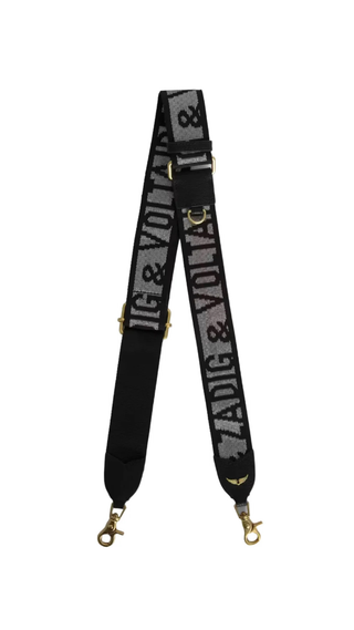 Straps Zadig voltaire Negro Gris