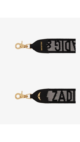 Straps Zadig voltaire Negro Gris