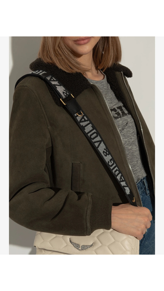 Straps Zadig voltaire Negro Gris
