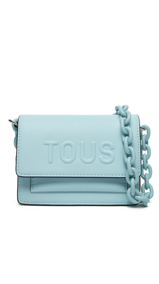 Cartera Tous Cuadrada Celeste