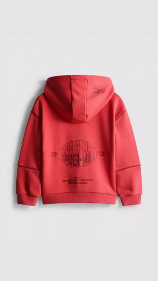 Poleron Primark Spiderman Rojo