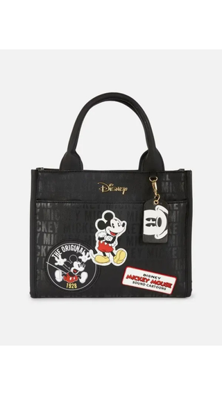 Cartera Primark Negra Mickey Pequeño