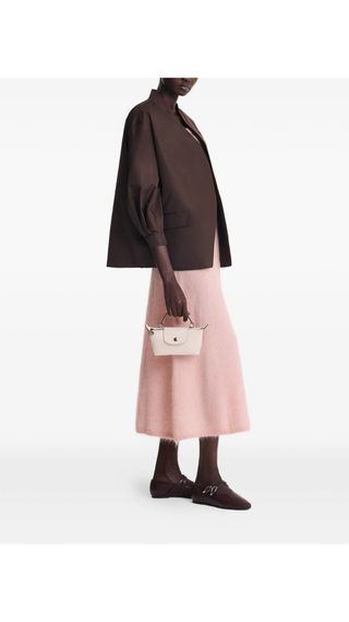 Cartera Longchamp Pequeño Beige