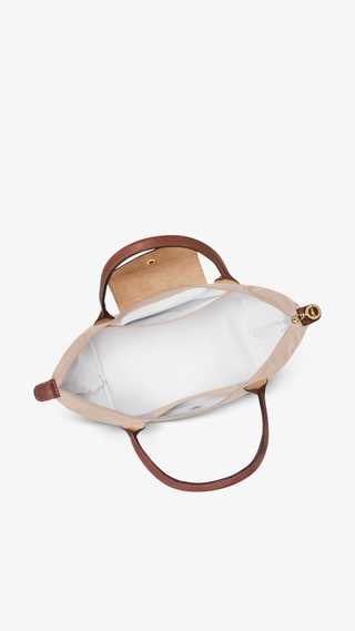 Cartera Longchamp Asas Cortas Mediana Beige
