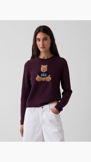 Sweater Gap Rollneck Sweater Bordeaux Purple