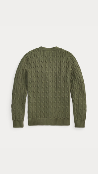 Cardigan Ralph Lauren Verde Olivia
