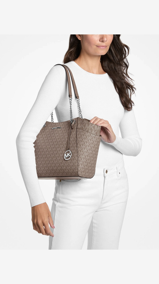 Tote Michael Kors Cadenas Mushroom Jet Set